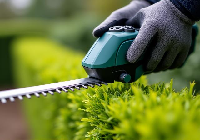 Tagliasiepi a batteria professionale